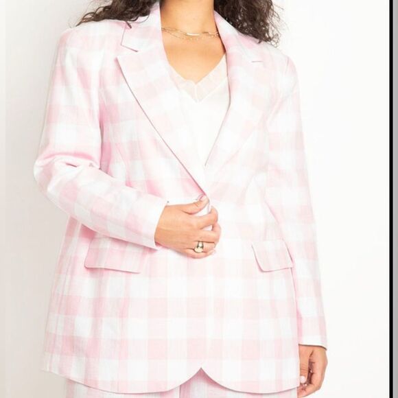 Eloquii Pink Blazer - Picture 1 of 6